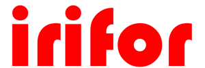 Scritta IRIFOR con font Bauhaus 93